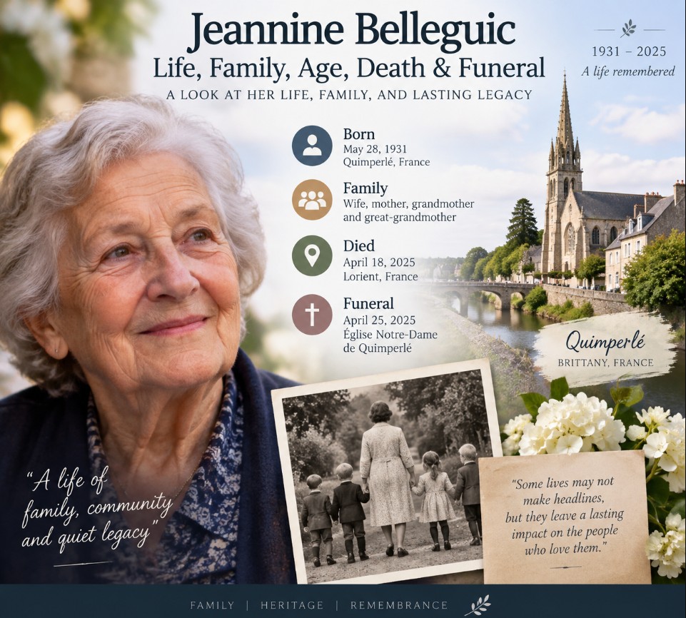 Jeannine Belleguic: Life, Family, Age, Death & Funeral Jeannine Belleguic